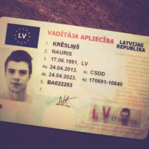 Buy CSDD Registered Driver’s License in Latvia – Xpress Documents