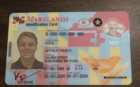 Buy Maryland ID Cards – Authentic & Reliable Order Now – Xpress Documents